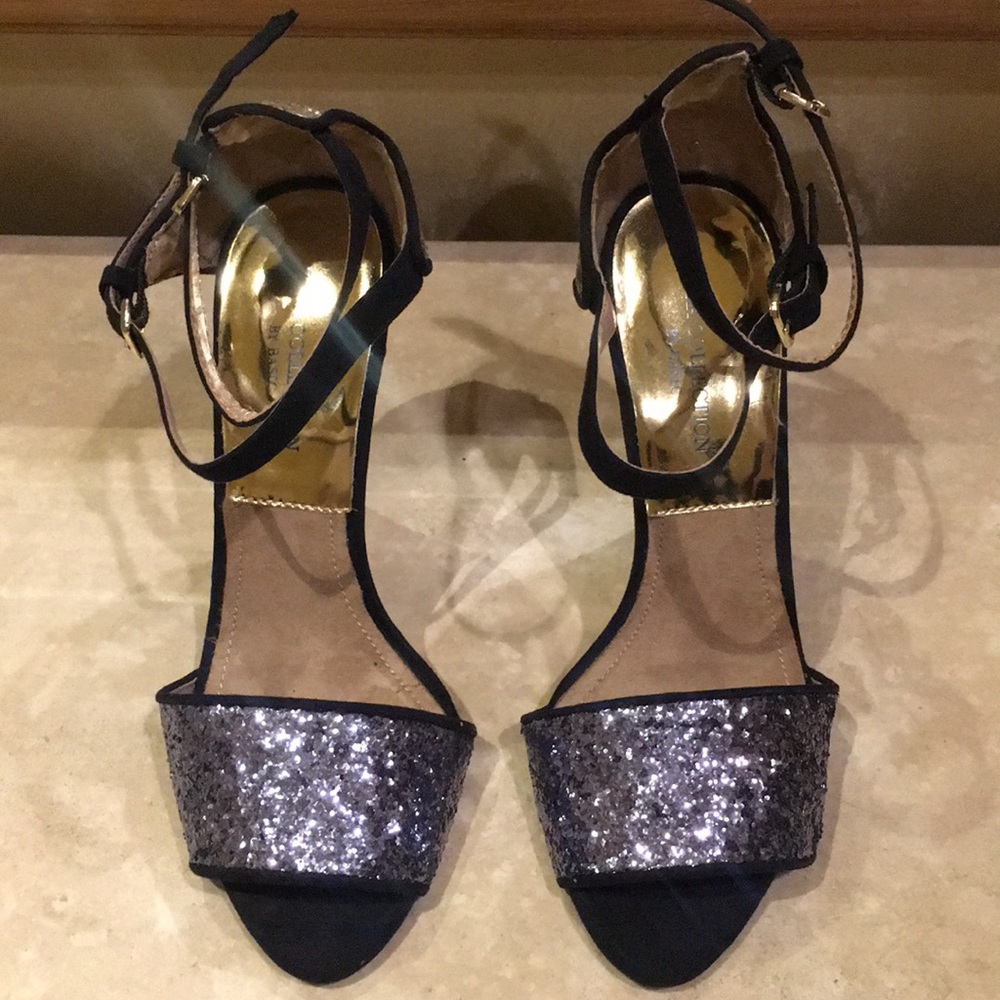 Zara sparkle heels